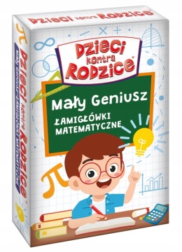 Gra Dzieci Kontra Rodzice Mały Geniusz Łamigłówki Matematyczne Kangur