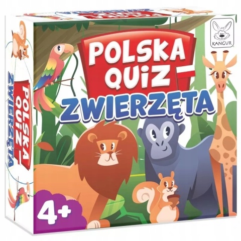 Gra Polska Quiz Zwierzęta 4+ Kangur