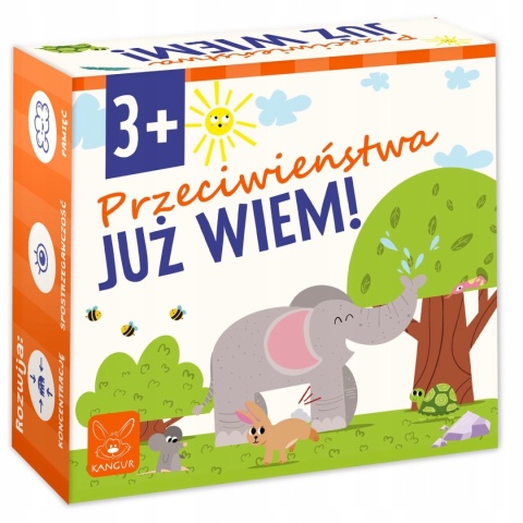 Gra Już Wiem 3+ Przeciwieństwa Kangur