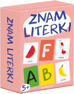Gra Znam Literki 5+ Mini Kangur