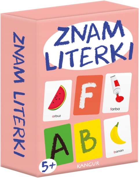 Gra Znam Literki 5+ Mini Kangur