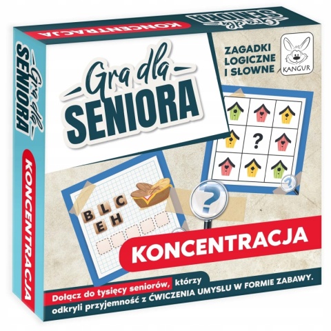 Gra dla Seniora Koncentracja Kangur