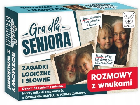 Gra dla Seniora Rozmowy z Wnukami Kangur
