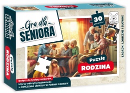 Gra dla Seniora Puzzle Rodzina Kangur