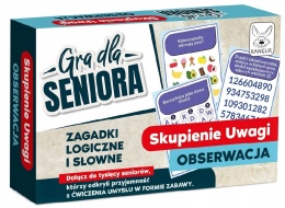 Gra dla Seniora Skupienie Uwagi - Obserwacja Kangur