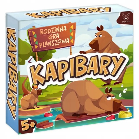 Gra Kapibary Rodzinna Gra Planszowa 5+ Kangur