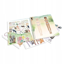 TOP MODEL Kolorowanka Dress me UP Safari 13831