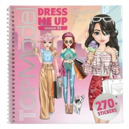 TOP MODEL Kolorowanka Dress me UP Shopping 13832