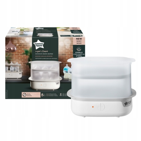 Tommee Tippee Sterylizator Parowy SuperSteam TTP42323661