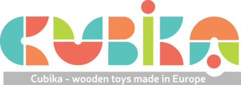 Piramidka Drewniana Wieża z klocków 18m+ Cubika Piramidka Drewniana Wieża z klocków 18m+ Cubika