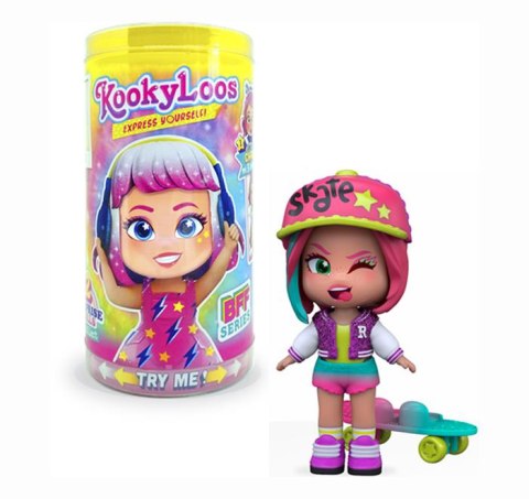 Kookyloos Figurka laleczka w Tubie Niespodzianka Seria 1 Kookyloos Figurka laleczka w Tubie Niespodzianka Seria 1