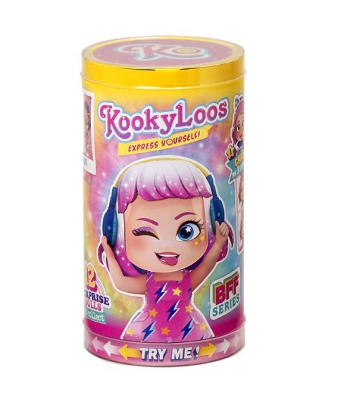 Kookyloos Figurka laleczka w Tubie Niespodzianka Seria 1 Kookyloos Figurka laleczka w Tubie Niespodzianka Seria 1