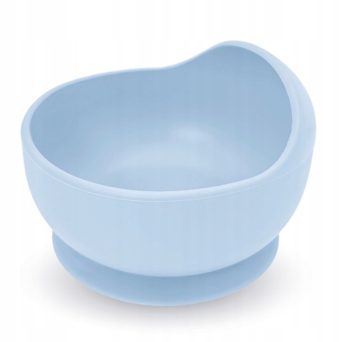 BocioLand Miseczka Silikonowa Bowl z Przyssawką Niebieska BL596
