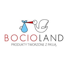 BocioLand Silikonowy Śliniak Regulowany Miętowy BL602