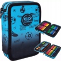 Coolpack Piórnik Dwukomorowy z Wyposażeniem Jumper 2 Gradient Blue