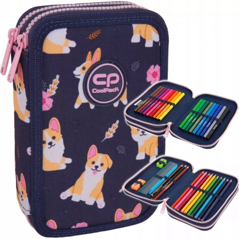 Coolpack Piórnik Dwukomorowy z Wyposażeniem Jumper 2 Elisabeth F066933