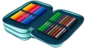 Coolpack Piórnik Trzykomorowy Wyposażeniem Jumper3 Gradient BlueLagoon