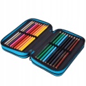 Coolpack Piórnik Trzykomorowy Wyposażeniem Jumper 3 Gradient Blue