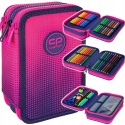 Coolpack Piórnik Trzykomorowy Wyposażeniem Jumper 3 Gradient Frape