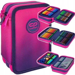 Coolpack Piórnik Trzykomorowy Wyposażeniem Jumper 3 Gradient Frape