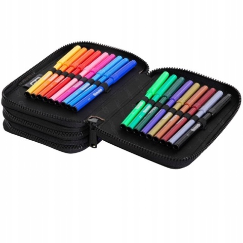 Coolpack Piórnik Trzykomorowy Wyposażeniem Jumper 3 Gradient Frape