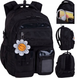 Coolpack Plecak Szkolny Młodzieżowy Sully Black F154974