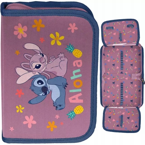Paso Piórnik Szkolny Rozkładany bez Wyposażenia Stitch Angel Aloha