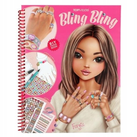 TOP MODEL Zestaw Kreatywny Kolorowanka Bling Bling 13740