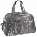 Paso Torba Sportowa na WF Basen Lovely Cat Szary Kot