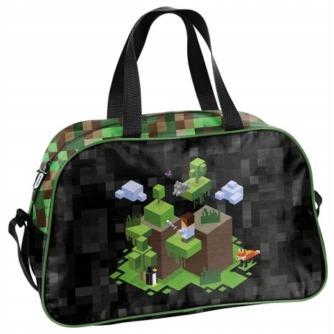 Paso Torba Sportowa na WF Basen Czarna Pixel Blocks
