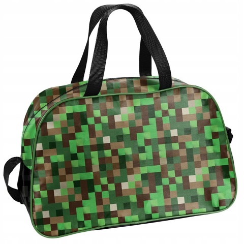 Paso Torba Sportowa na WF Basen Czarna Pixel Blocks