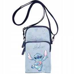 Paso Torebka Portfel Portfelik Na Smartfona Telefon Stitch Blue Aloha