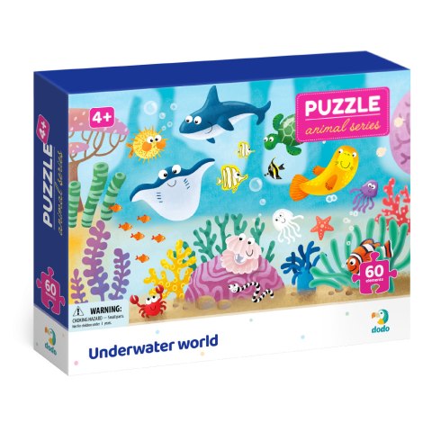 Dodo Puzzle Biomy 60 el. Podwodny Świat 243142 Dodo Puzzle Biomy 60 el. Podwodny Świat 243142