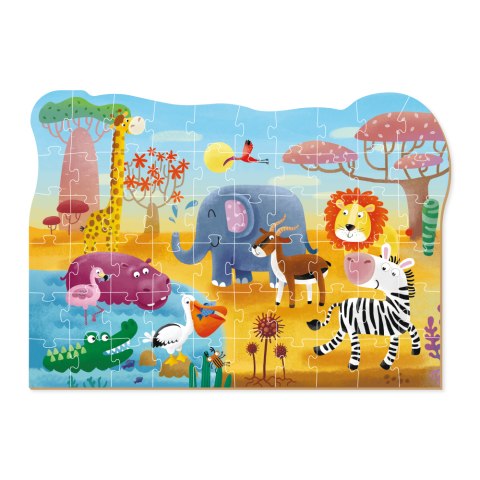 Dodo Puzzle Biomy 60 el. Gorącej Afryce 243128 Dodo Puzzle Biomy 60 el. Gorącej Afryce 243128