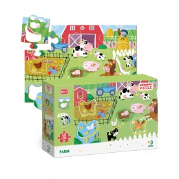 Dodo Puzzle Sorter 18 elementów Farma 241124