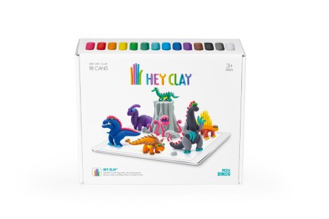 Hey Clay Masa Plastyczna Mega Dinos Dinozaury HCL18006 Hey Clay Masa Plastyczna Mega Dinos Dinozaury HCL18006