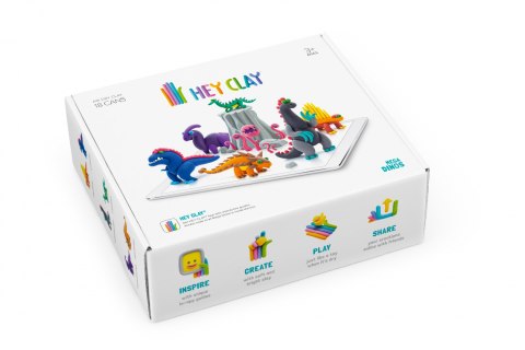 Hey Clay Masa Plastyczna Mega Dinos Dinozaury HCL18006 Hey Clay Masa Plastyczna Mega Dinos Dinozaury HCL18006