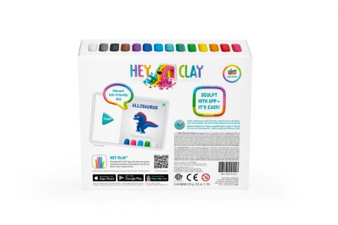 Hey Clay Masa Plastyczna Mega Dinos Dinozaury HCL18006 Hey Clay Masa Plastyczna Mega Dinos Dinozaury HCL18006