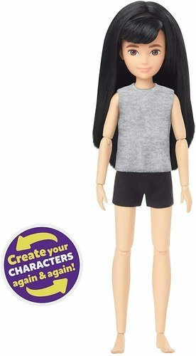 Barbie Lalka Zestaw Startowy Creatable GKV41 Barbie Lalka Zestaw Startowy Creatable GKV41