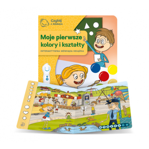 Czytaj Z Albikiem Moje Pierwsze Kolory i Kształty Czytaj Z Albikiem Moje Pierwsze Kolory i Kształty