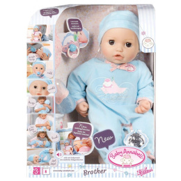 Lalka Interaktywna Baby Annabell Braciszek 43 cm