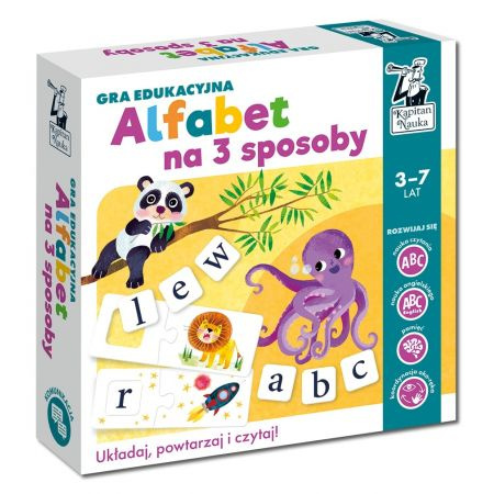 Kapitan Nauka Alfabet Na 3 Sposoby Dla Dzieci Kapitan Nauka Alfabet Na 3 Sposoby Dla Dzieci