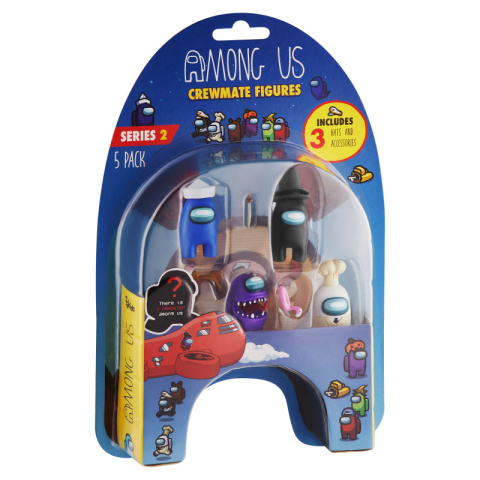 Among Us 2 Zestaw Figurki Crewmate 5-Pak Blister
