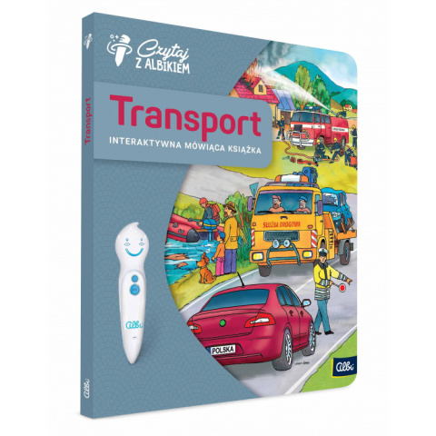 Czytaj Z Albikiem Transport Książka Interaktywna Czytaj Z Albikiem Transport Książka Interaktywna