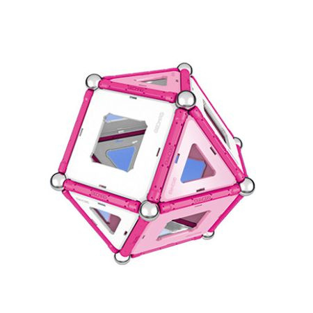 Klocki Magnetyczne Geomag 68 el. Różowe Panele Klocki Magnetyczne Geomag 68 el. Różowe Panele