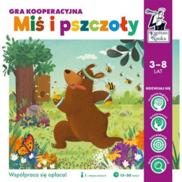 Kapitan Nauka Miś i Pszczoły Gra Kooperacyjna