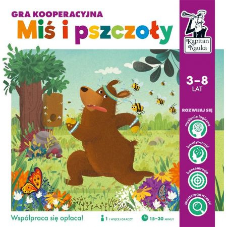 Kapitan Nauka Miś i Pszczoły Gra Kooperacyjna Kapitan Nauka Miś i Pszczoły Gra Kooperacyjna