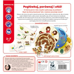 Kapitan Nauka Logika Gra Edukacyjna 3-7 Lat