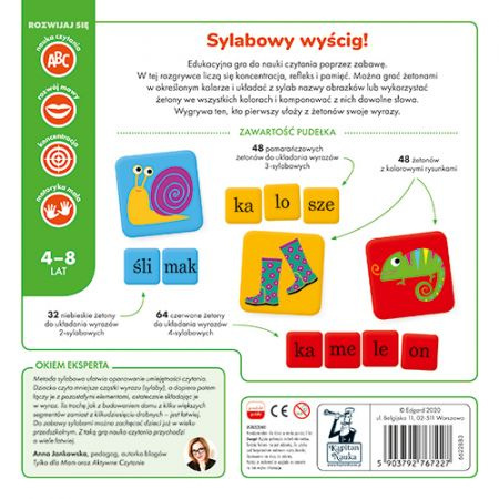 Kapitan Nauka Sylaba do Sylaby Gra Edukacyjna Kapitan Nauka Sylaba do Sylaby Gra Edukacyjna
