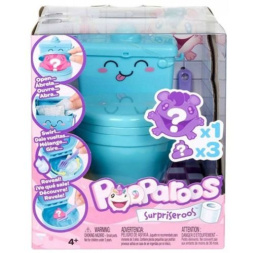 POOPAROOS Surprise Niebieska Toaleta Figurka